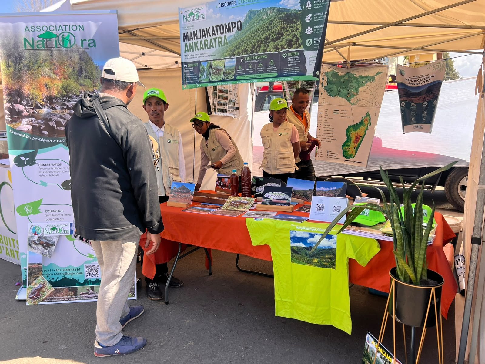 Stand de Natiora à la foire régionale du Vakinankaratra
